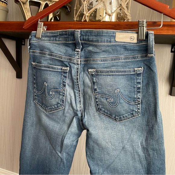 AG The Prima Mid Rise Cigarette Skinny Stretch Jean Women’s Size 27 - Picture 7 of 8